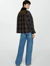 Load image into Gallery viewer, Plaid Straight-Cut Women&#39;s Jacket