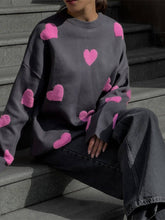 Load image into Gallery viewer, Heart Knit Sweatshirt