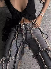 Load image into Gallery viewer, Trendy Retro Denim Pants