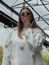 Load image into Gallery viewer, Heart Knit Sweatshirt