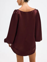 Load image into Gallery viewer, Penelope Blouse Bow Hot Short Set