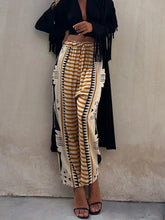 Carica l&#39;immagine nel visualizzatore di Gallery, Boho Printed Harem Pants Mid-Rise Casual Pants