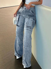 Load image into Gallery viewer, Street-Style Washed Denim