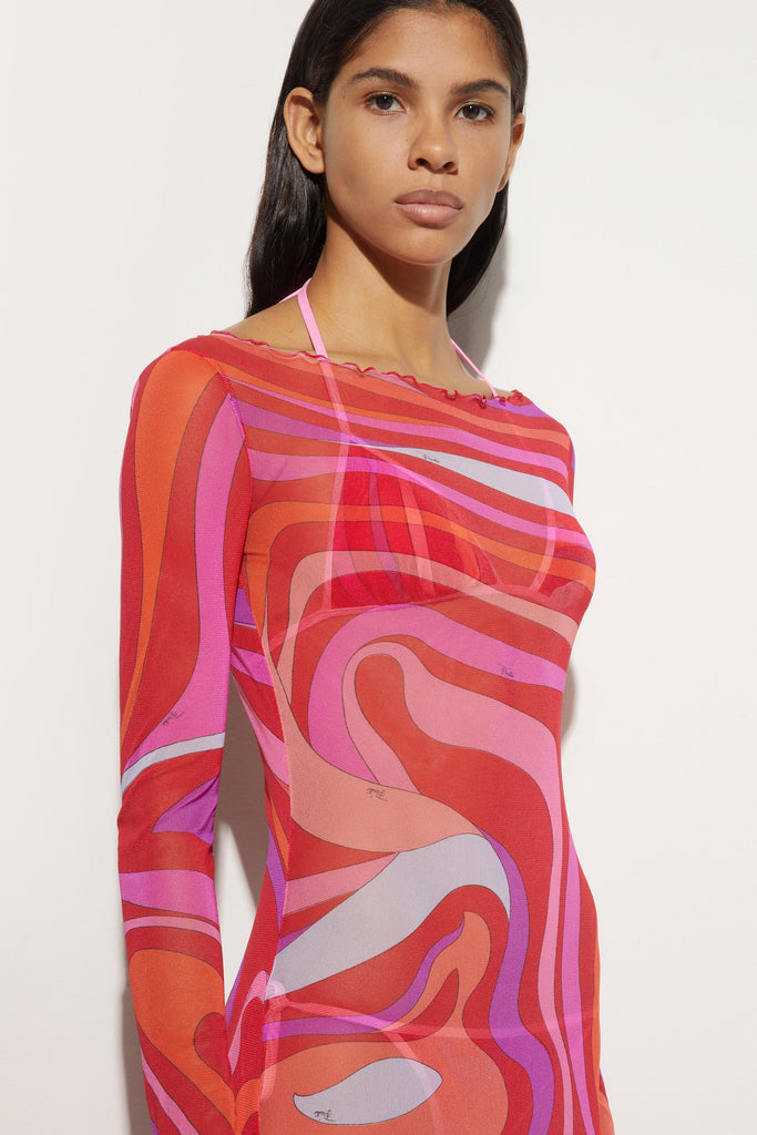 Marm Chiffon Maxi Dress