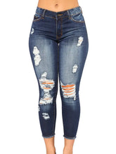Laden Sie das Bild in den Galerie-Viewer, High-Waisted Stretch Skinny Jeans