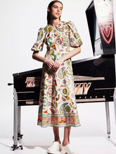 Load image into Gallery viewer, Arcade Dreams Printed Midi Dress