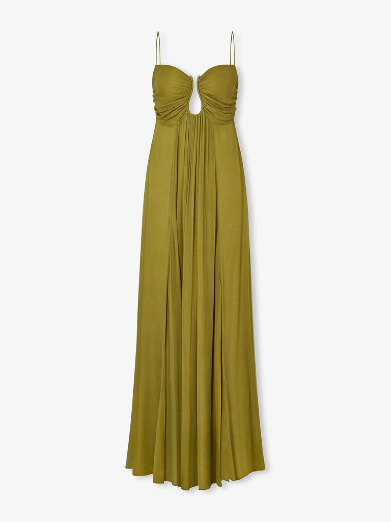 Flou Olive Morea Maxi Dress
