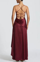 Load image into Gallery viewer, Halter Backless Ruffled Maxi Dress