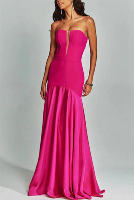 3 Colors Sleeveless Dress With Chest Wrap