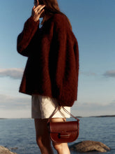 Load image into Gallery viewer, Oversized Mohair-Blend Sweater Skirt Set