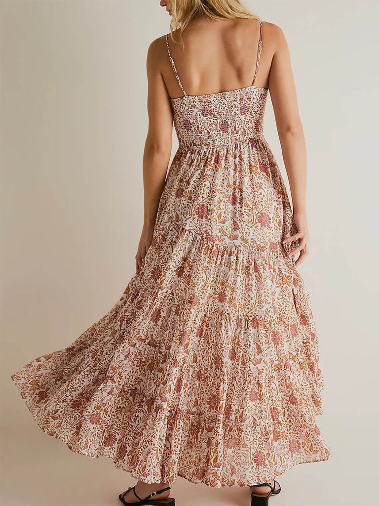 Sundrenched Printed Maxi Dress