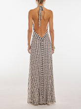 Load image into Gallery viewer, Camoni Polka Dot Diary Maxi Dress