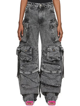 Load image into Gallery viewer, Street Style Cargo Denim