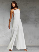 Load image into Gallery viewer, Brown Halter Jumpsuit Radiante