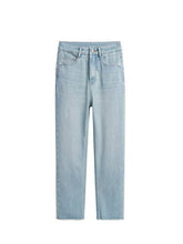 Load image into Gallery viewer, Light Blue Slim Straight Jeans