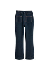 Load image into Gallery viewer, Petite Flare High-Waist Jeans
