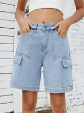 Load image into Gallery viewer, Summer Street Style Denim Shorts