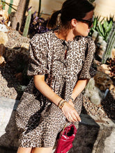 Load image into Gallery viewer, FREYA DRESS LEOPARD