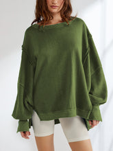 Load image into Gallery viewer, Round Neck Sports Sweatshirt