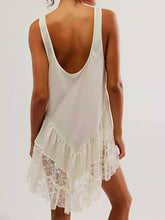 Carica l&#39;immagine nel visualizzatore di Gallery, Lace Flowy Mini Dress &amp; Teddy Sweater