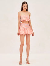 Görseli Galeri görüntüleyiciye yükleyin, Luminous Allure Mirror Skirt Set