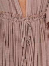 Carica l&#39;immagine nel visualizzatore di Gallery, Button Cotton Linen Perfect Beach Boho Maxi Dress