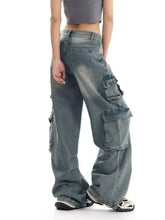 Load image into Gallery viewer, Chic Vintage Denim Pants