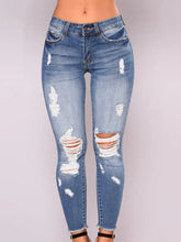 Laden Sie das Bild in den Galerie-Viewer, High-Waisted Stretch Skinny Jeans