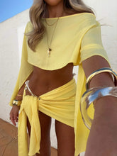 Load image into Gallery viewer, Cleo Linen Sarong Set