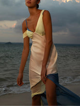 Load image into Gallery viewer, Thames Splice Midi Dress