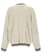 Lataa kuva Galleria-katseluun, Loose Star Embroidered Cardigan