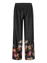 Görseli Galeri görüntüleyiciye yükleyin, Exquisite positioning floral print loose wide-leg pants