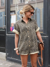 Carregar imagem no visualizador da galeria, MINI CHEETAH PRINTED ROMPER