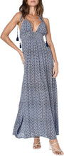 Carica l&#39;immagine nel visualizzatore di Gallery, Field Day Spaghetti Tie-Straps Casual Summer Maxi Dress