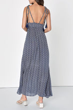 Indlæs billede til gallerivisning Field Day Spaghetti Tie-Straps Casual Summer Maxi Dress