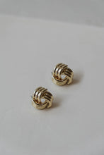 Load image into Gallery viewer, aikergood Avril Knotted Earrings - Gold