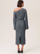 Load image into Gallery viewer, Arona Knitted Midi Dress