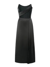 Load image into Gallery viewer, Strapless Ruched Bandage Dress