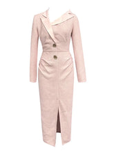 Lataa kuva Galleria-katseluun, V-Neck Glitter Panel Dress