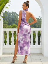 Görseli Galeri görüntüleyiciye yükleyin, High-Neck Backless Gown