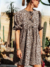 Load image into Gallery viewer, FREYA DRESS LEOPARD