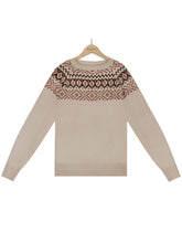 Carica l&#39;immagine nel visualizzatore di Gallery, Embroidered Color Block Knit Sweater