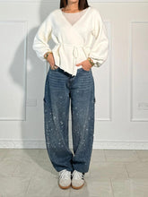 Load image into Gallery viewer, Balloon Carpenter Shine Denim Jeans