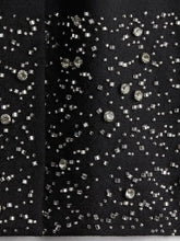 Načíst obrázek do prohlížeče Galerie, Rhinestone-Embellished Twill Jacket Shorts Set