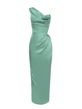 Görseli Galeri görüntüleyiciye yükleyin, Hollow Waist Slit Bodycon Dress