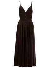 Load image into Gallery viewer, Vintage Velvet Backless Gown