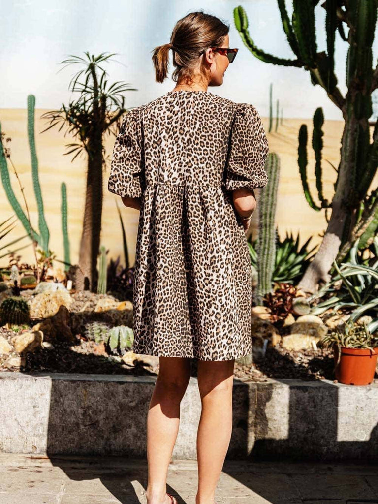 FREYA DRESS LEOPARD