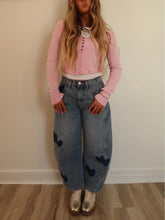 Carica l&#39;immagine nel visualizzatore di Gallery, Lover Girl Barrel Jeans