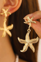 Load image into Gallery viewer, Starfish Pendant Earrings