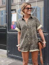 Load image into Gallery viewer, MINI CHEETAH PRINTED ROMPER